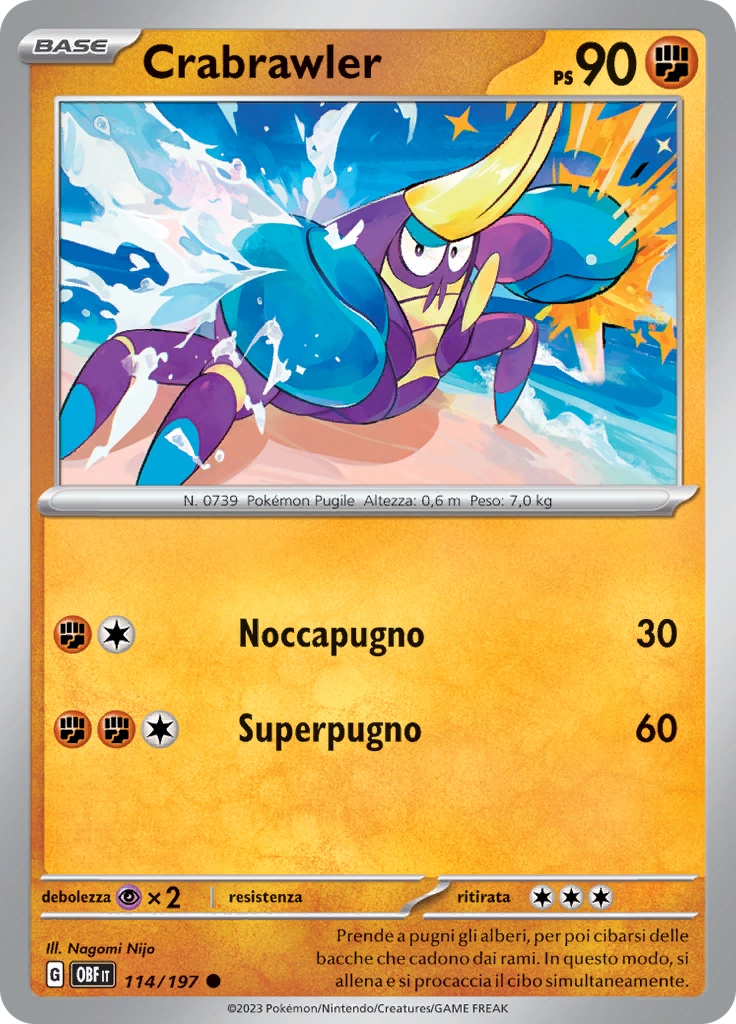 Crabrawler (Reverse Holo)