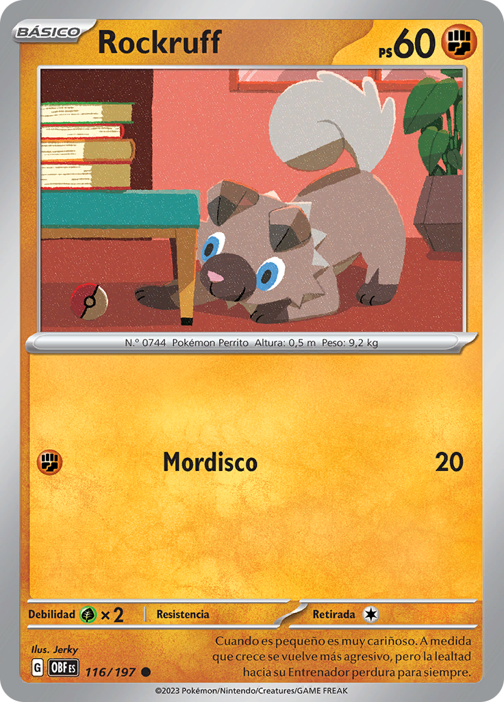 Rockruff (Reverse Holo)