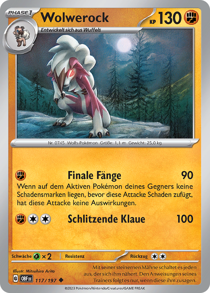 Wolwerock (Reverse Holo)