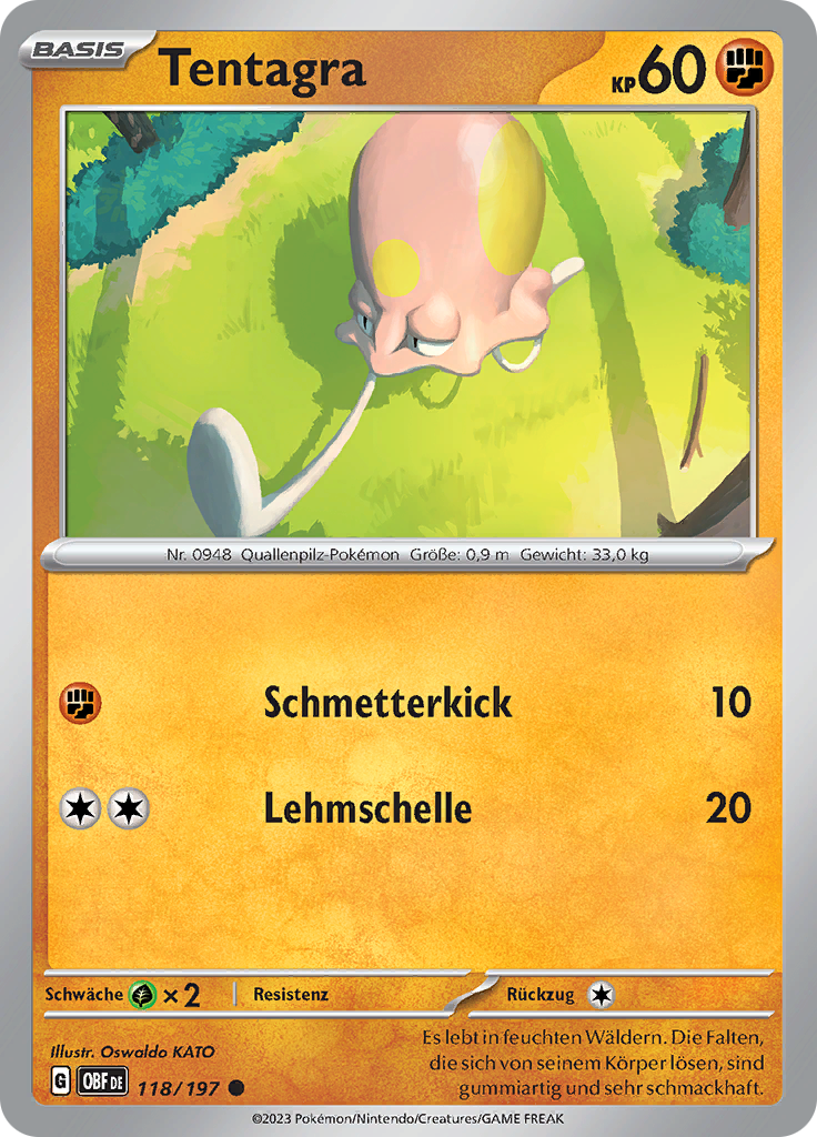 Tentagra (Reverse Holo)