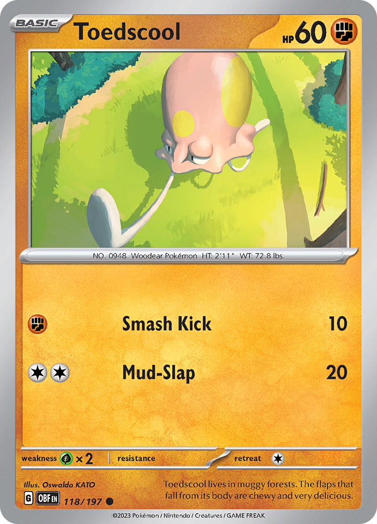 Toedscool (Reverse Holo)