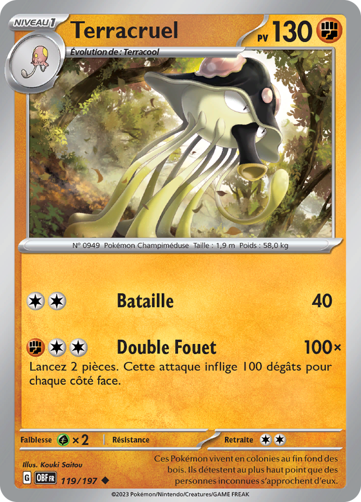 Terracruel (Reverse Holo)