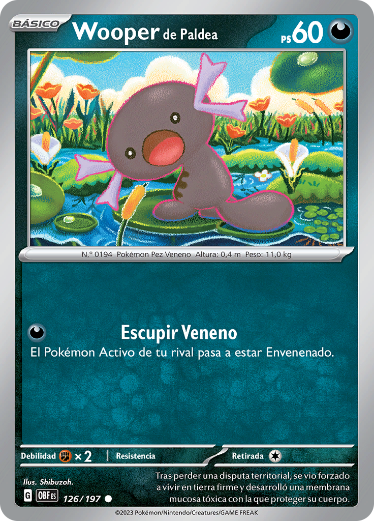 Wooper de Paldea (Reverse Holo)