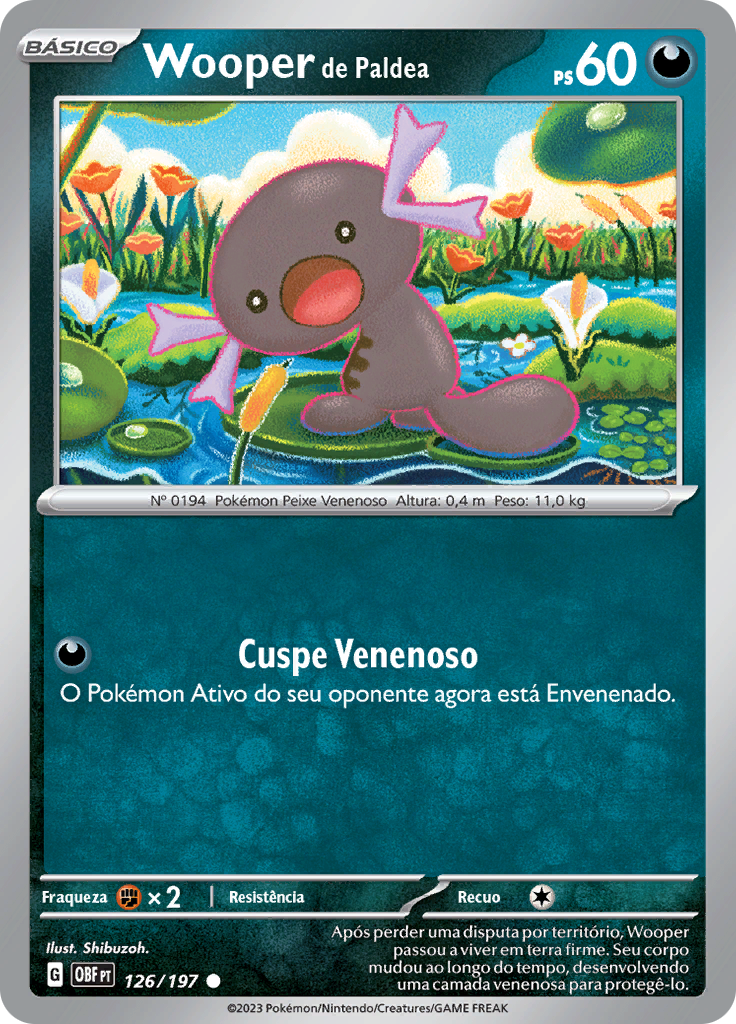 Wooper de Paldea (Reverse Holo)