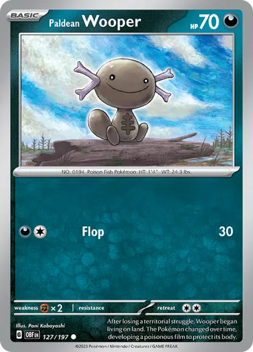 Paldean Wooper (Reverse Holo)