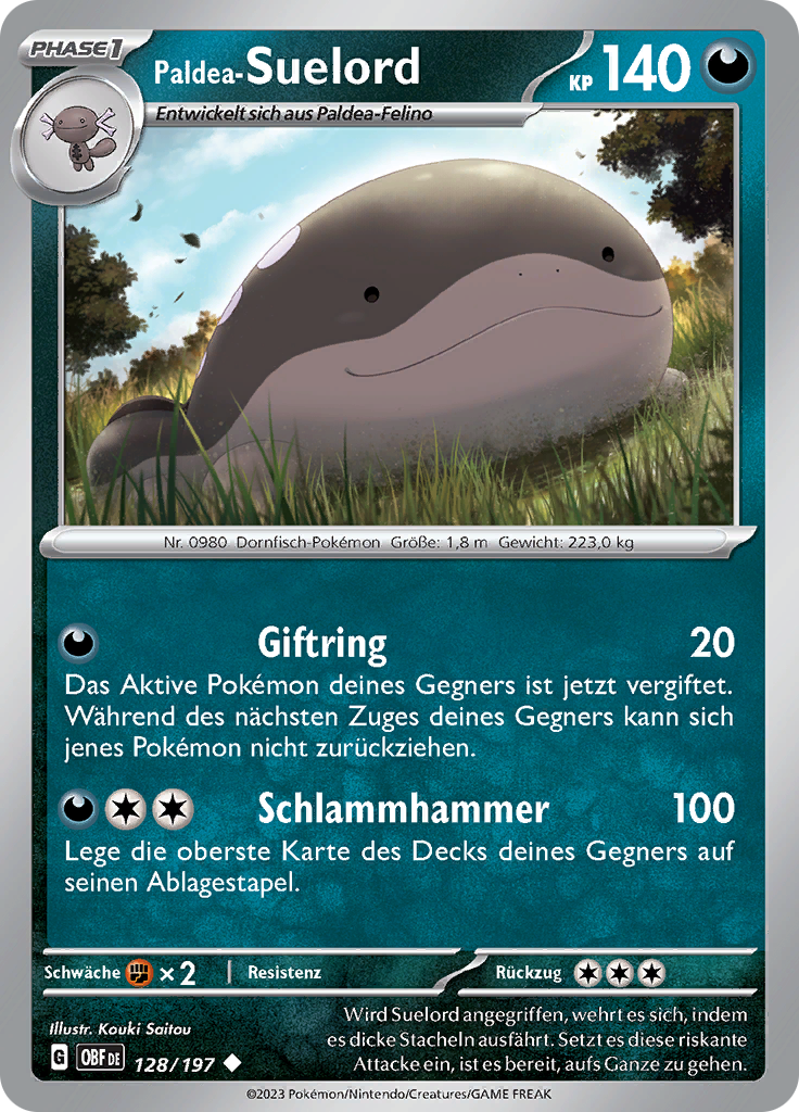 Paldea-Suelord (Reverse Holo)