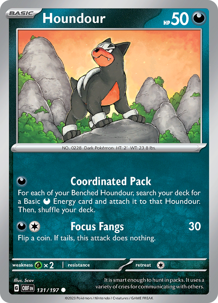 Houndour (Reverse Holo)