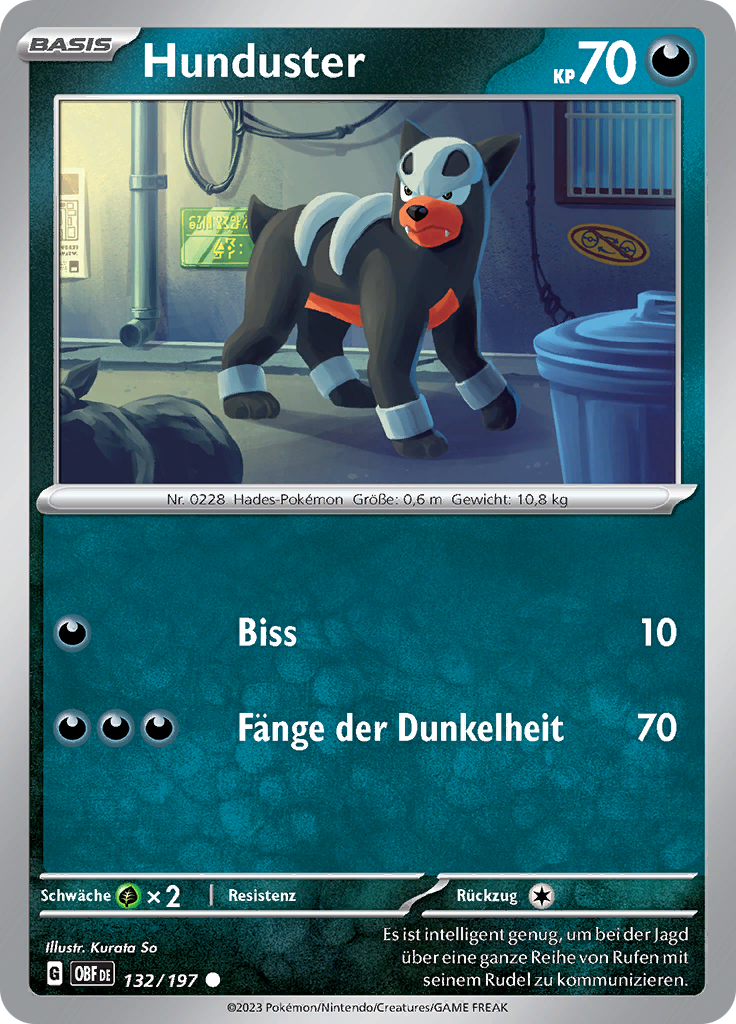 Hunduster (Reverse Holo)