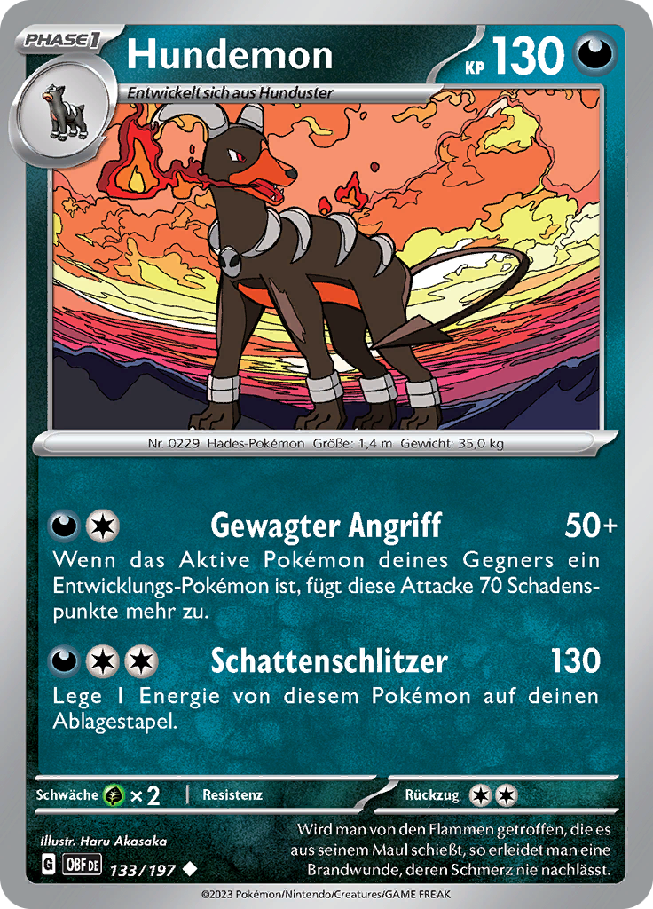 Hundemon (Reverse Holo)