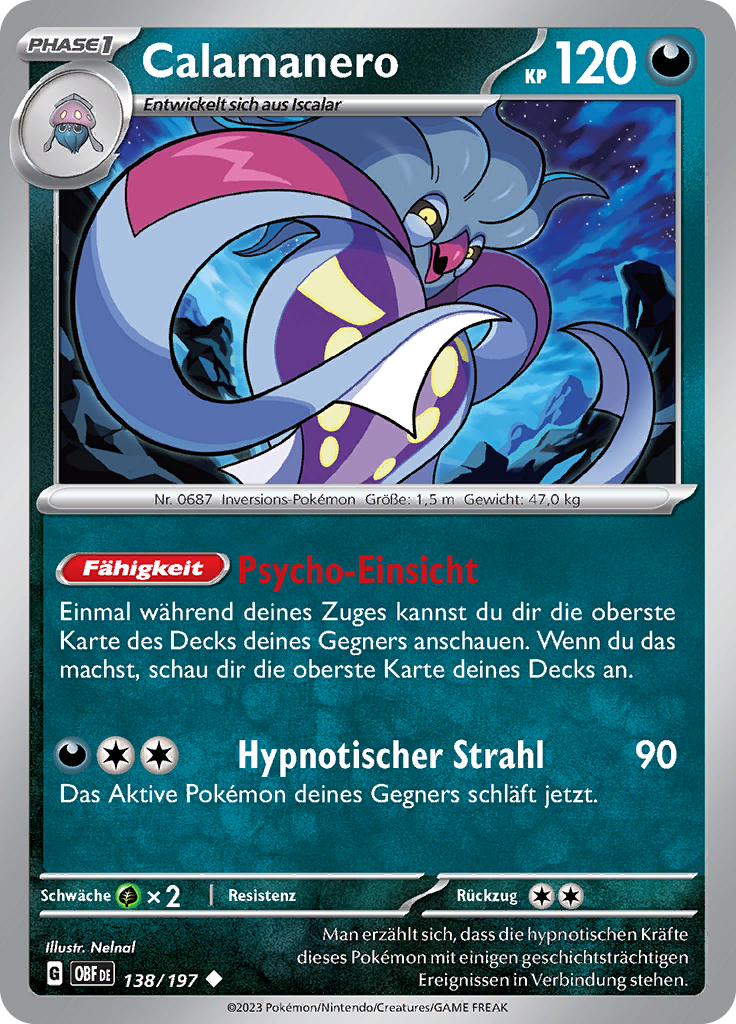 Calamanero (Reverse Holo)