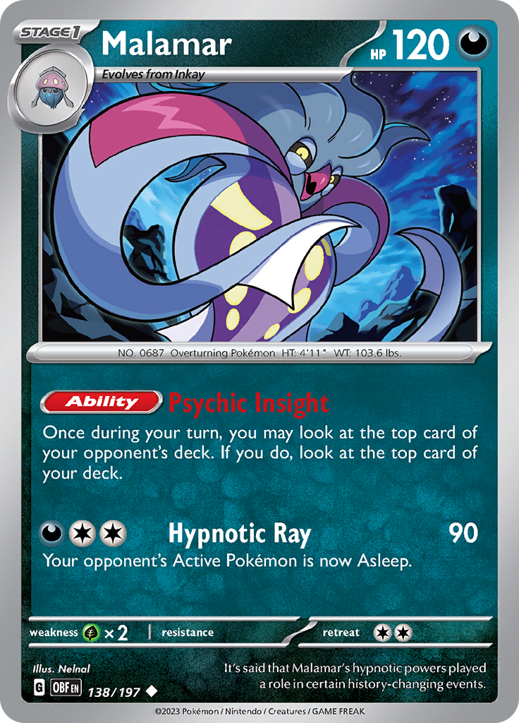 Malamar (Reverse Holo)