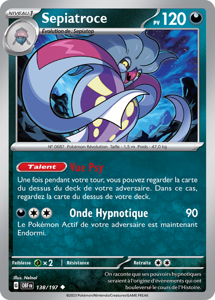 Sepiatroce (Reverse Holo)