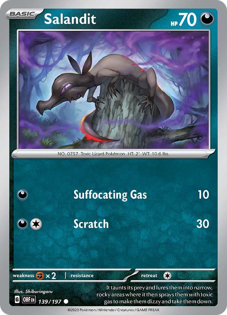Salandit (Reverse Holo)