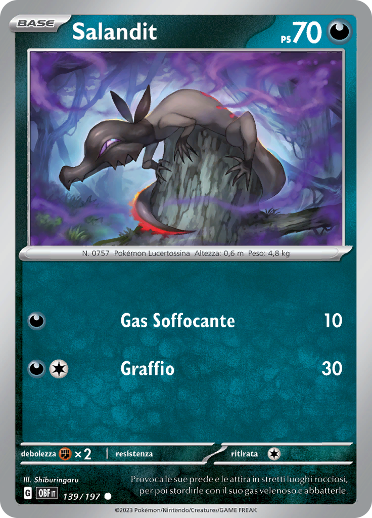 Salandit (Reverse Holo)