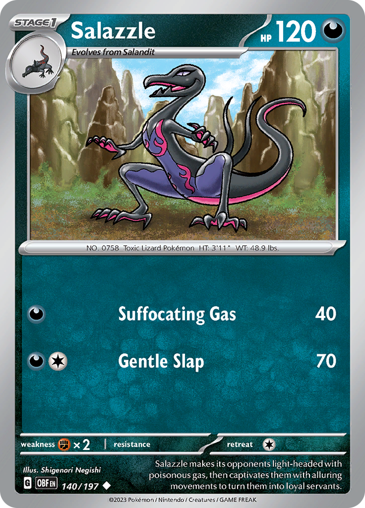 Salazzle (Reverse Holo)