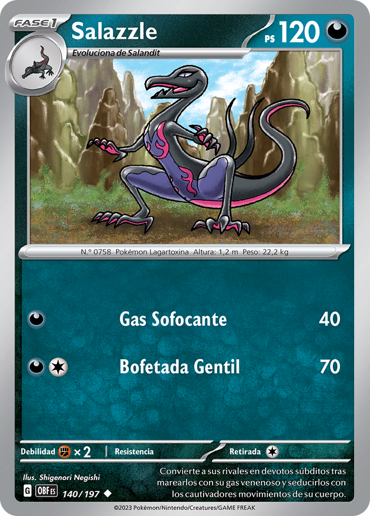 Salazzle (Reverse Holo)