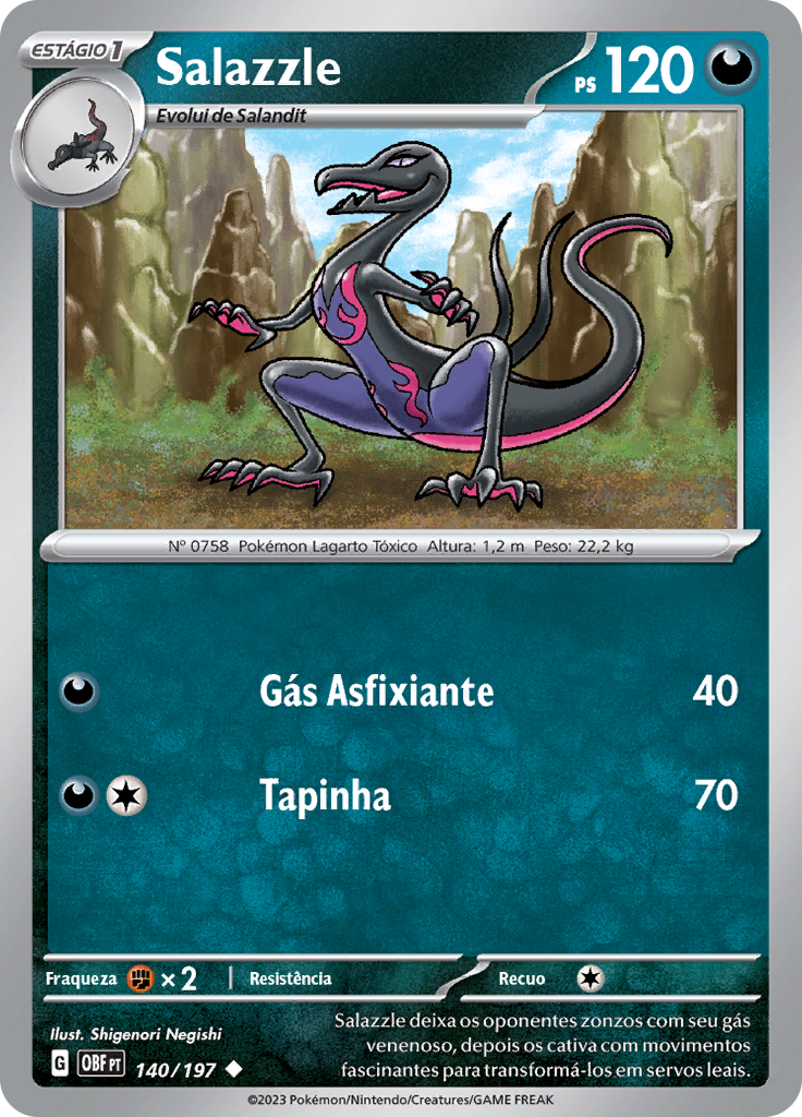Salazzle (Reverse Holo)