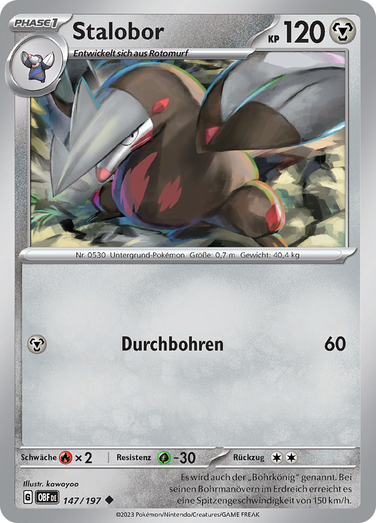 Stalobor (Reverse Holo)