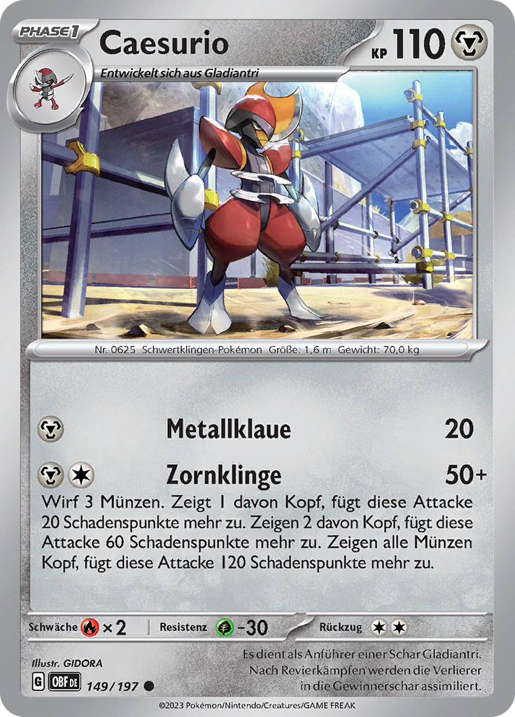 Caesurio (Reverse Holo)