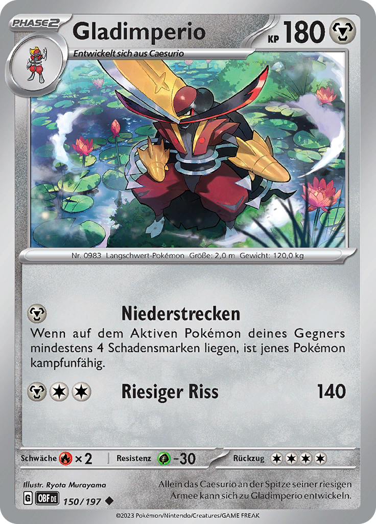 Gladimperio (Reverse Holo)
