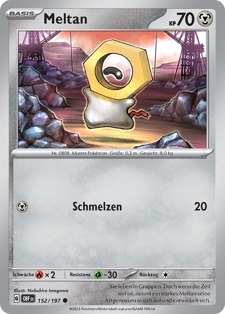 Meltan (Reverse Holo)