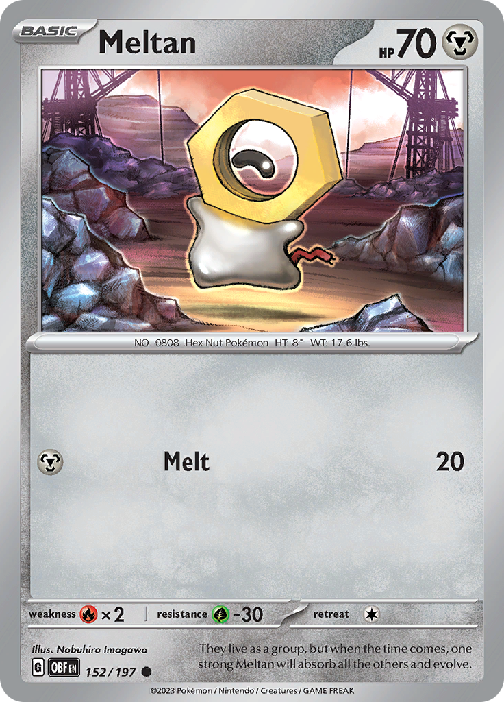 Meltan (Reverse Holo)