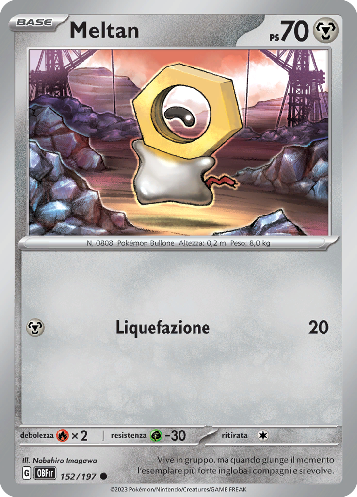 Meltan (Reverse Holo)