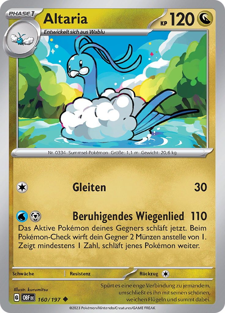 Altaria (Reverse Holo)