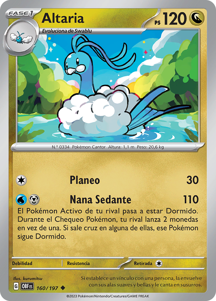 Altaria (Reverse Holo)
