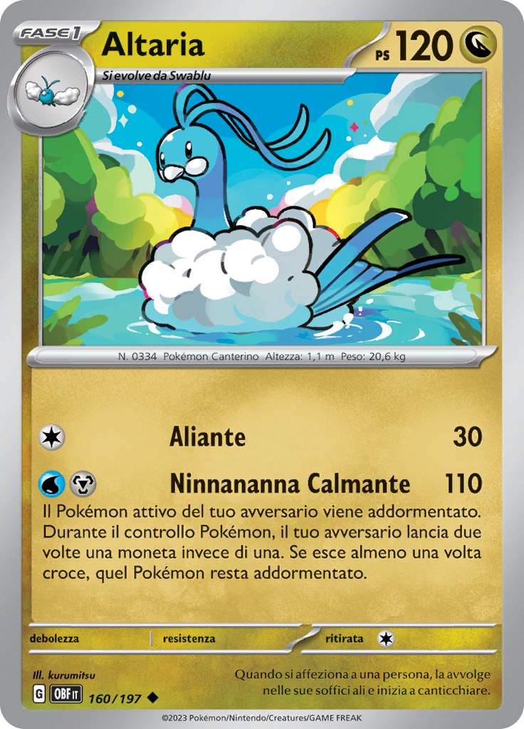 Altaria (Reverse Holo)