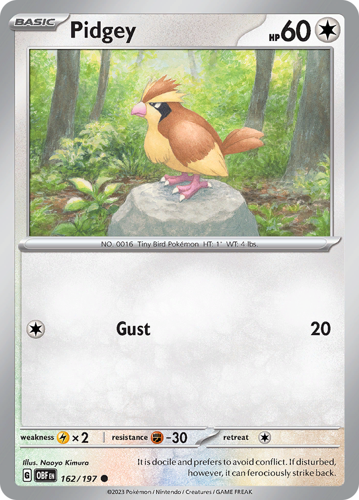Pidgey (Reverse Holo)