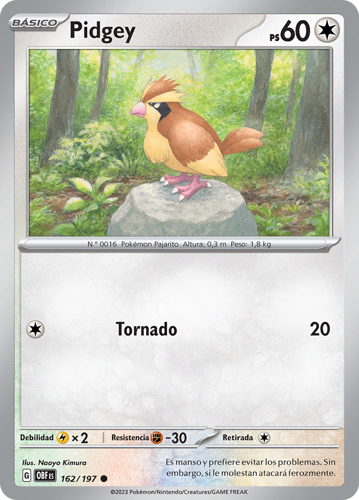 Pidgey (Reverse Holo)