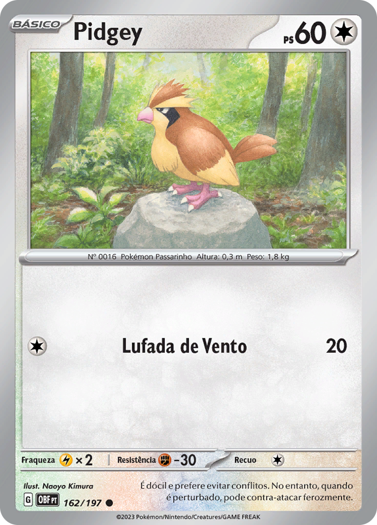 Pidgey (Reverse Holo)