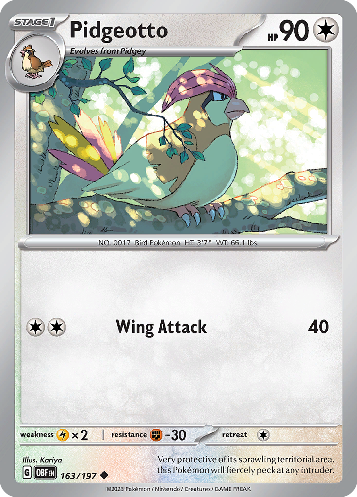 Pidgeotto (Reverse Holo)