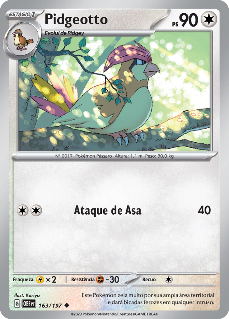 Pidgeotto (Reverse Holo)
