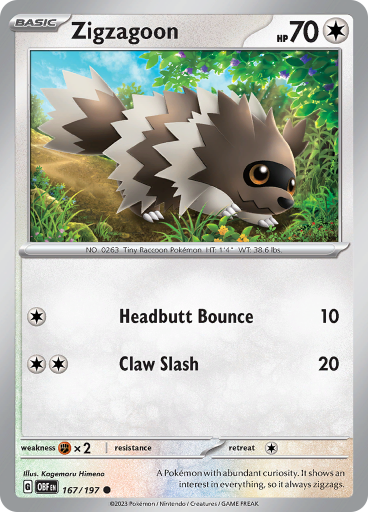 Zigzagoon (Reverse Holo)