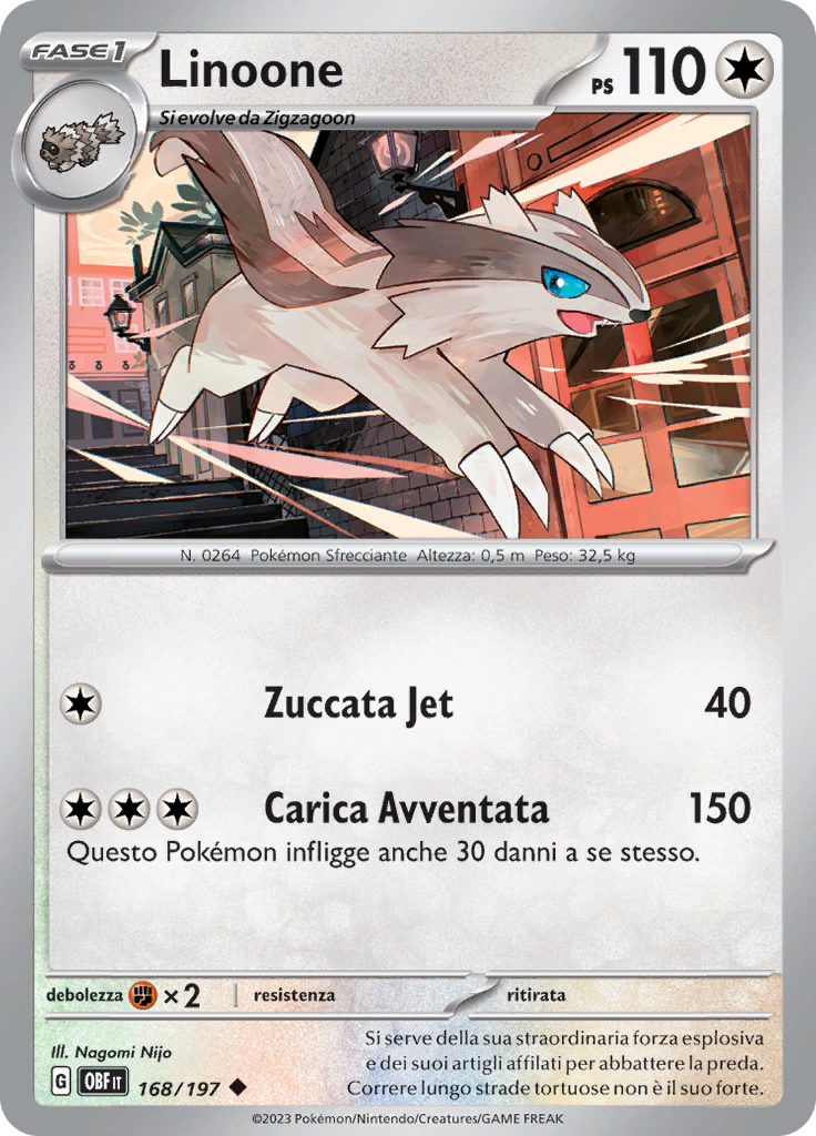 Linoone (Reverse Holo)