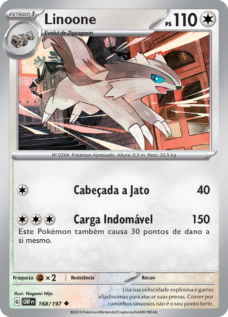 Linoone (Reverse Holo)