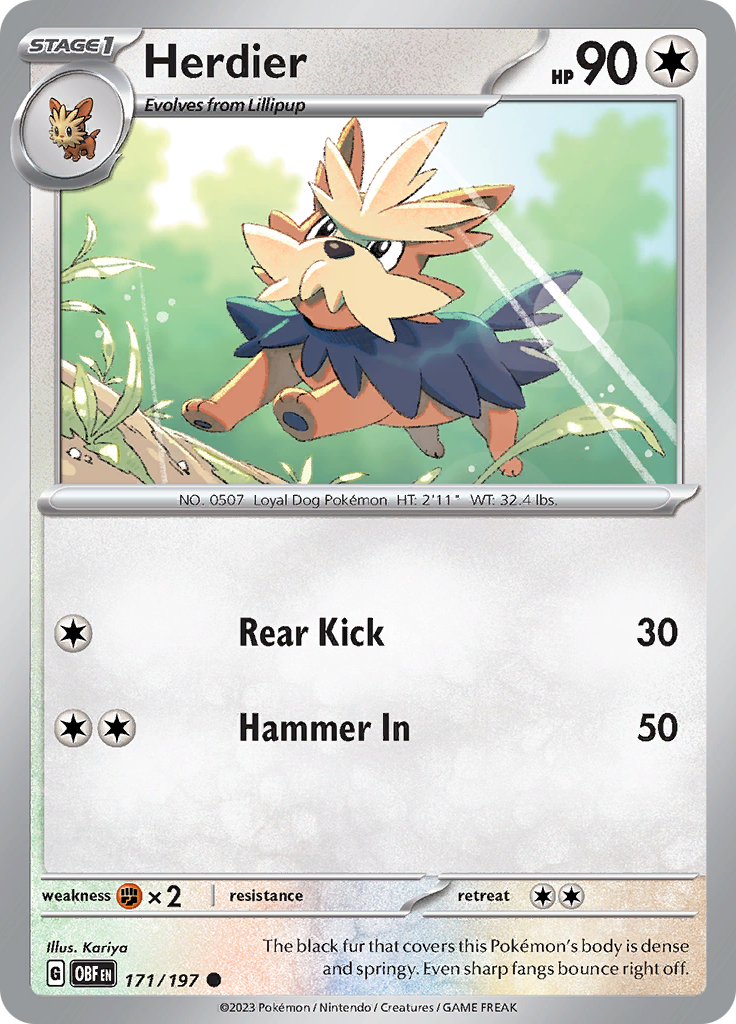 Herdier (Reverse Holo)