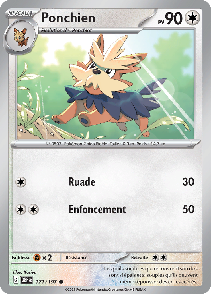 Ponchien (Reverse Holo)