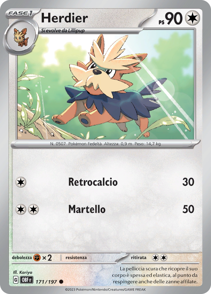 Herdier (Reverse Holo)