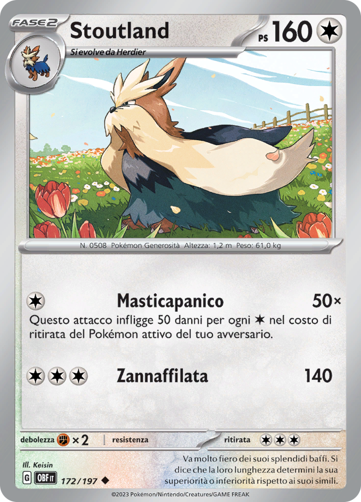 Stoutland (Reverse Holo)