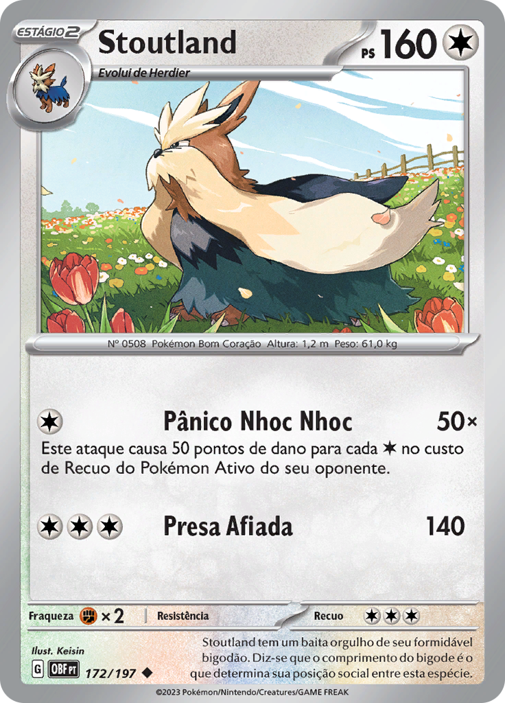 Stoutland (Reverse Holo)