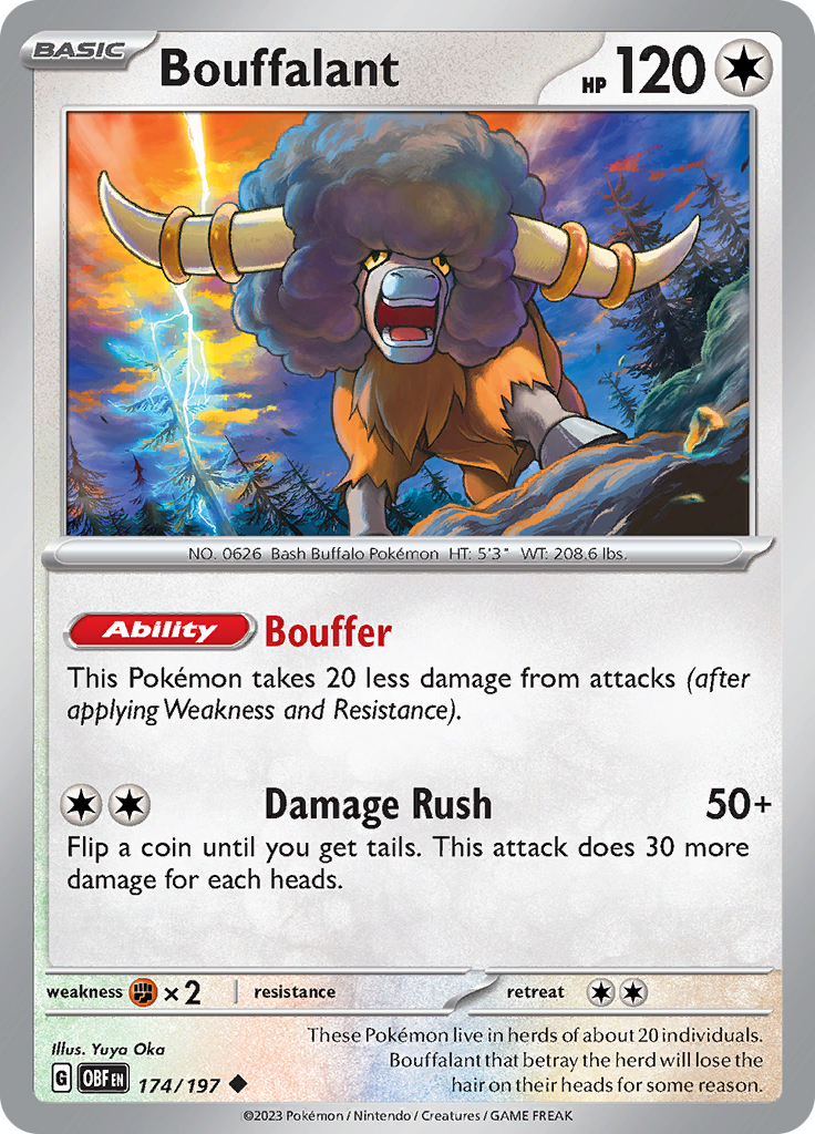 Bouffalant (Reverse Holo)
