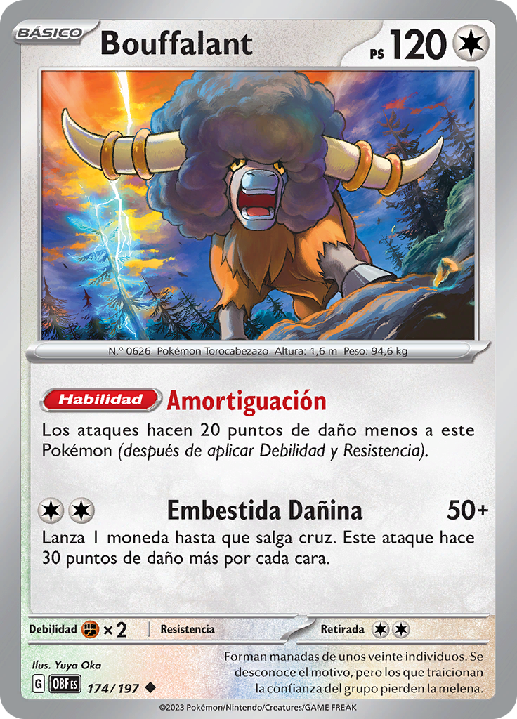 Bouffalant (Reverse Holo)