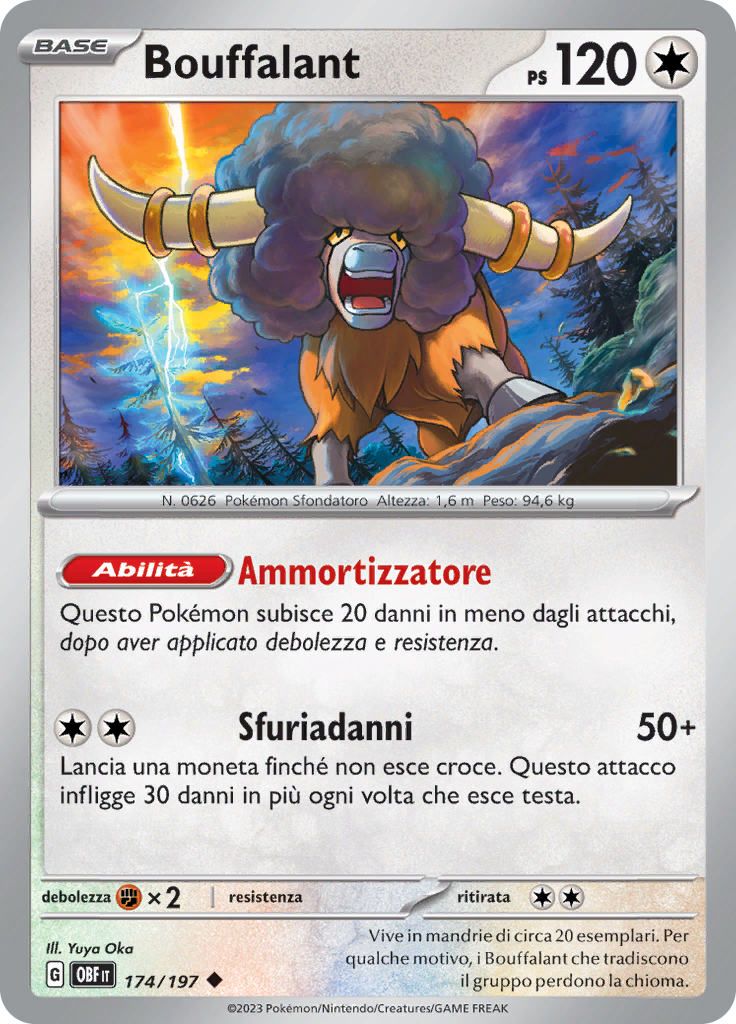 Bouffalant (Reverse Holo)