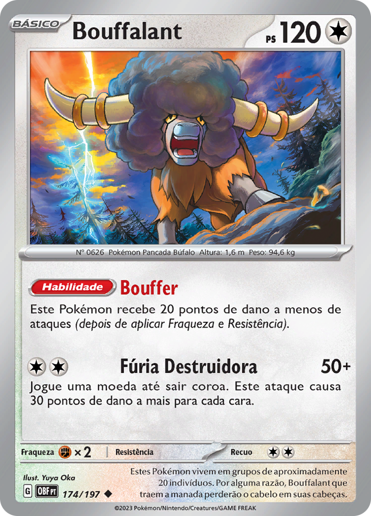 Bouffalant (Reverse Holo)