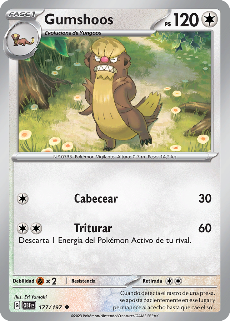 Gumshoos (Reverse Holo)