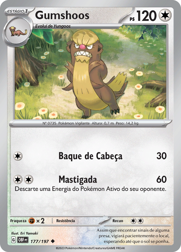 Gumshoos (Reverse Holo)