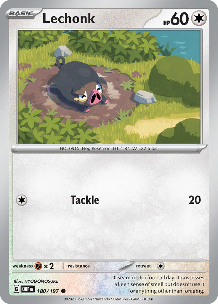 Lechonk (Reverse Holo)